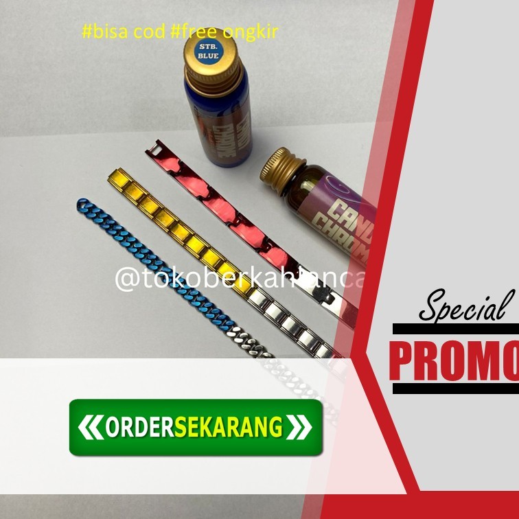 (OLES) 20 ML CANDY CHROME PEWARNA LOGAM CAT CANDY CHROME PELAPIS LOGAM CHROME OLES