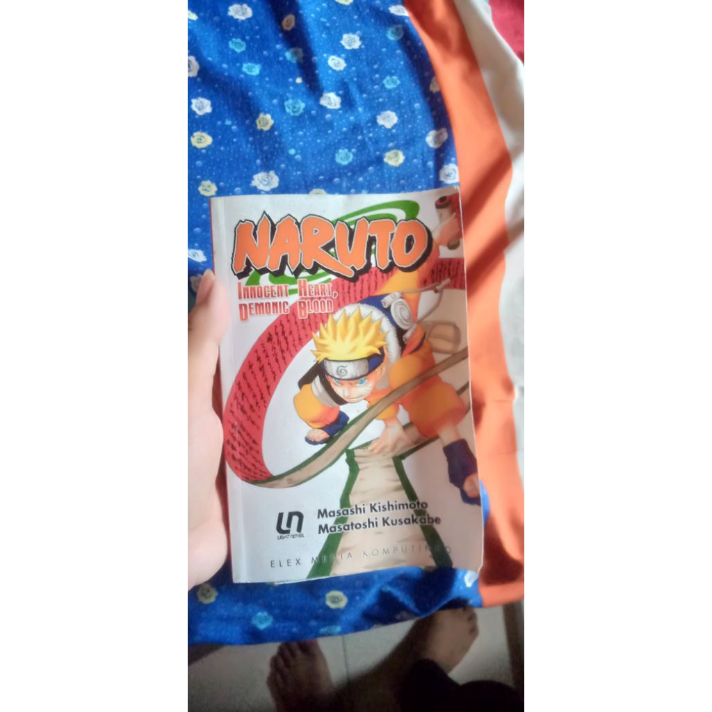 light novel naruto innocent heart, demonic blood
