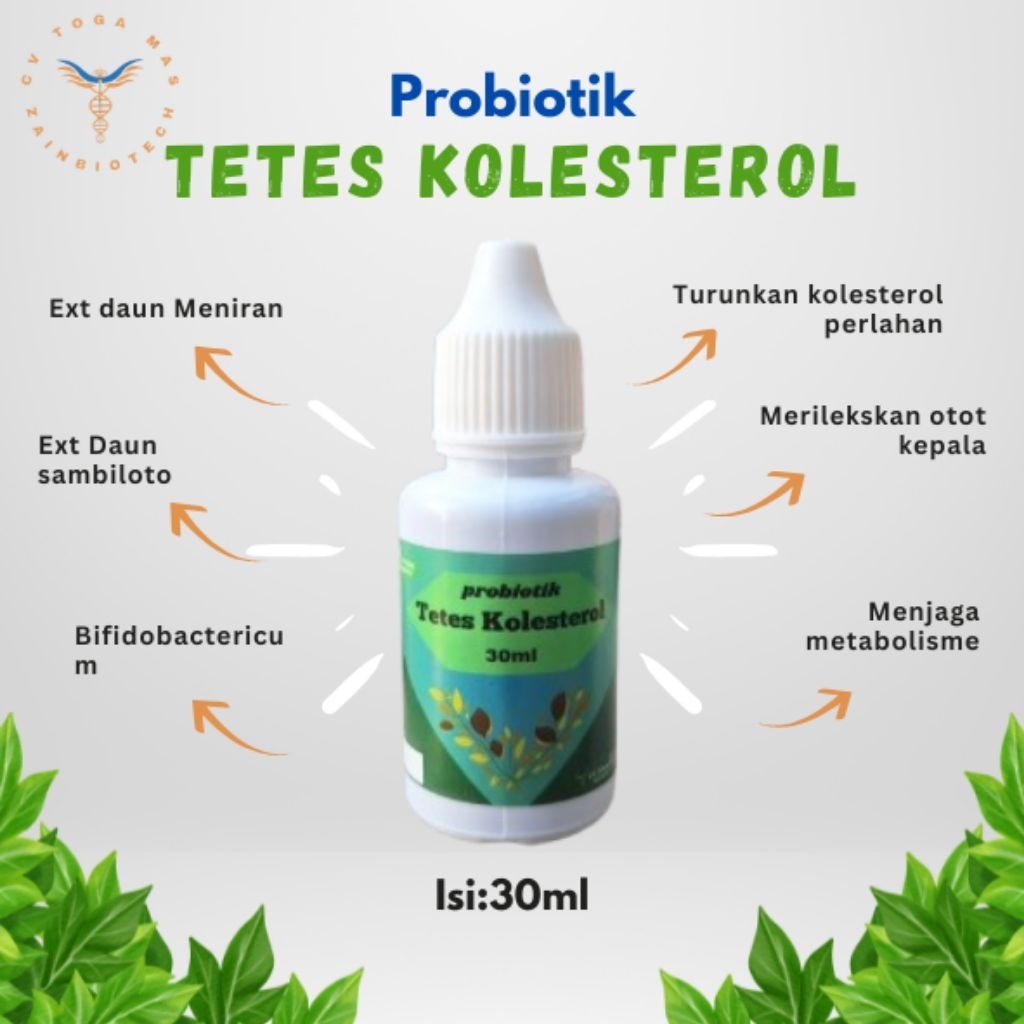 PROBIOTIK KOLESTEROL CAIR 30ML Prof Sukardi