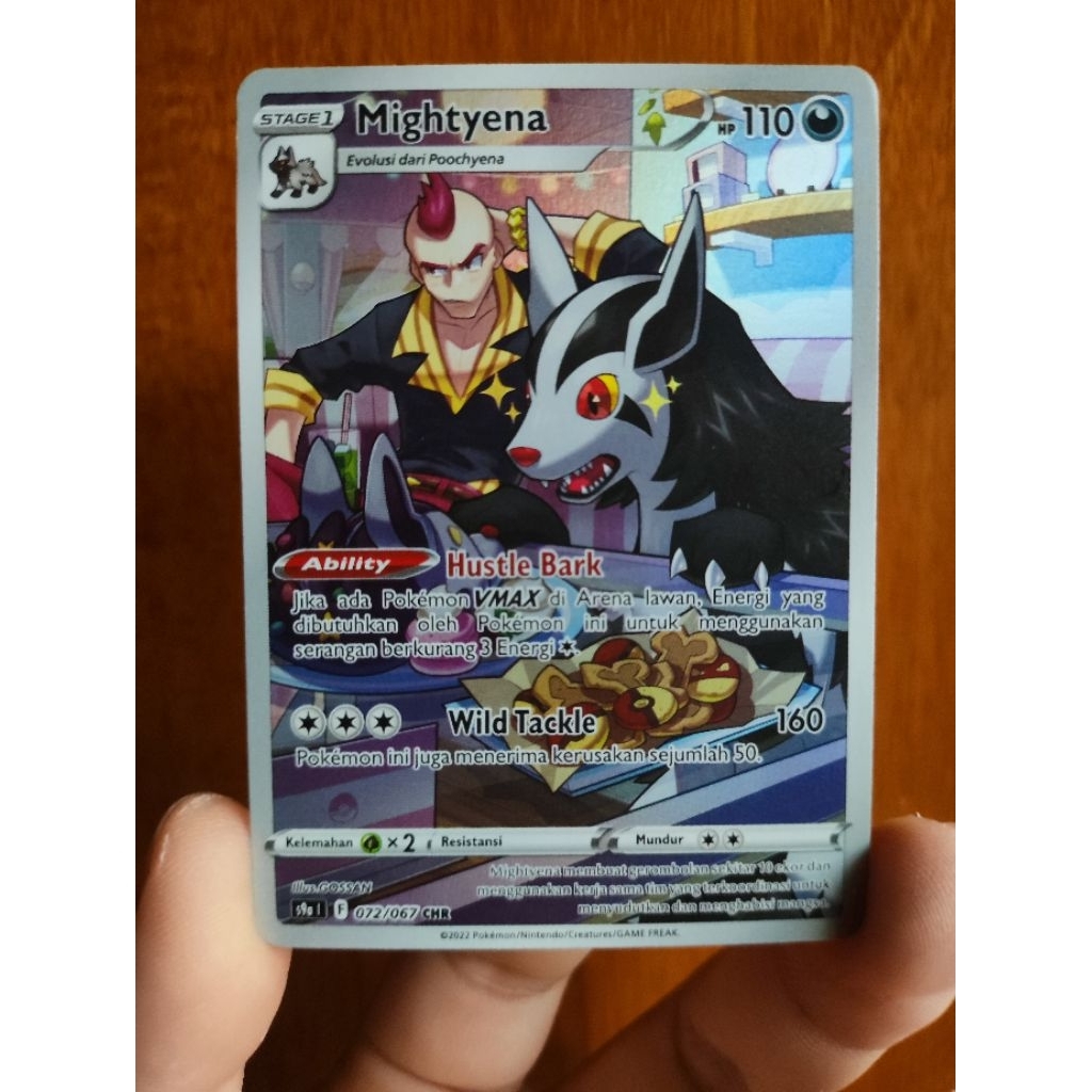 Kartu Pokemon Mightyena CHR