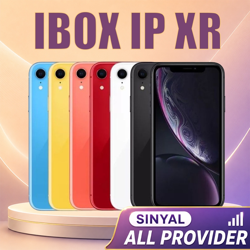 IBOX IP XR 128GB/64GB Second Fullset Lcd Mulus No Recond No Refurbish  BH 95+
