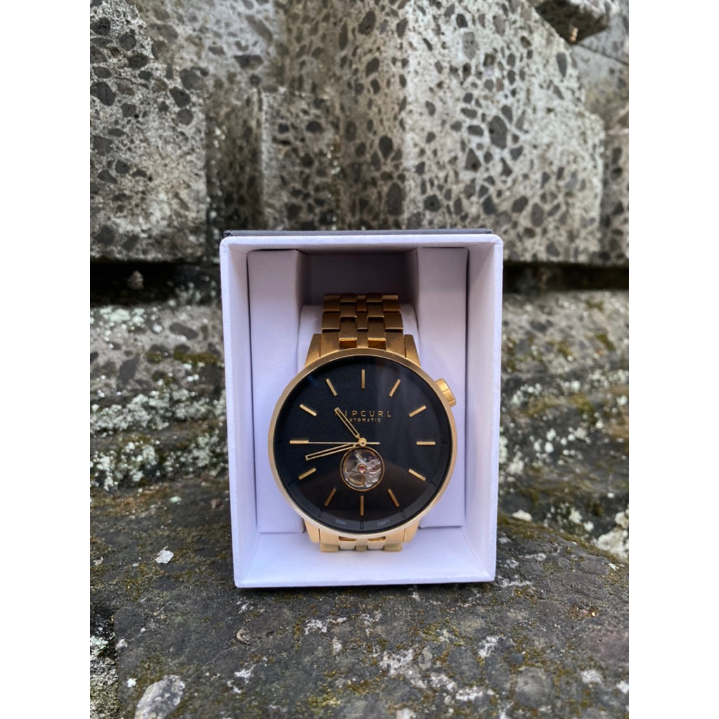 Jam Tangan Rip Curl Detroit Automatic Gold SSS