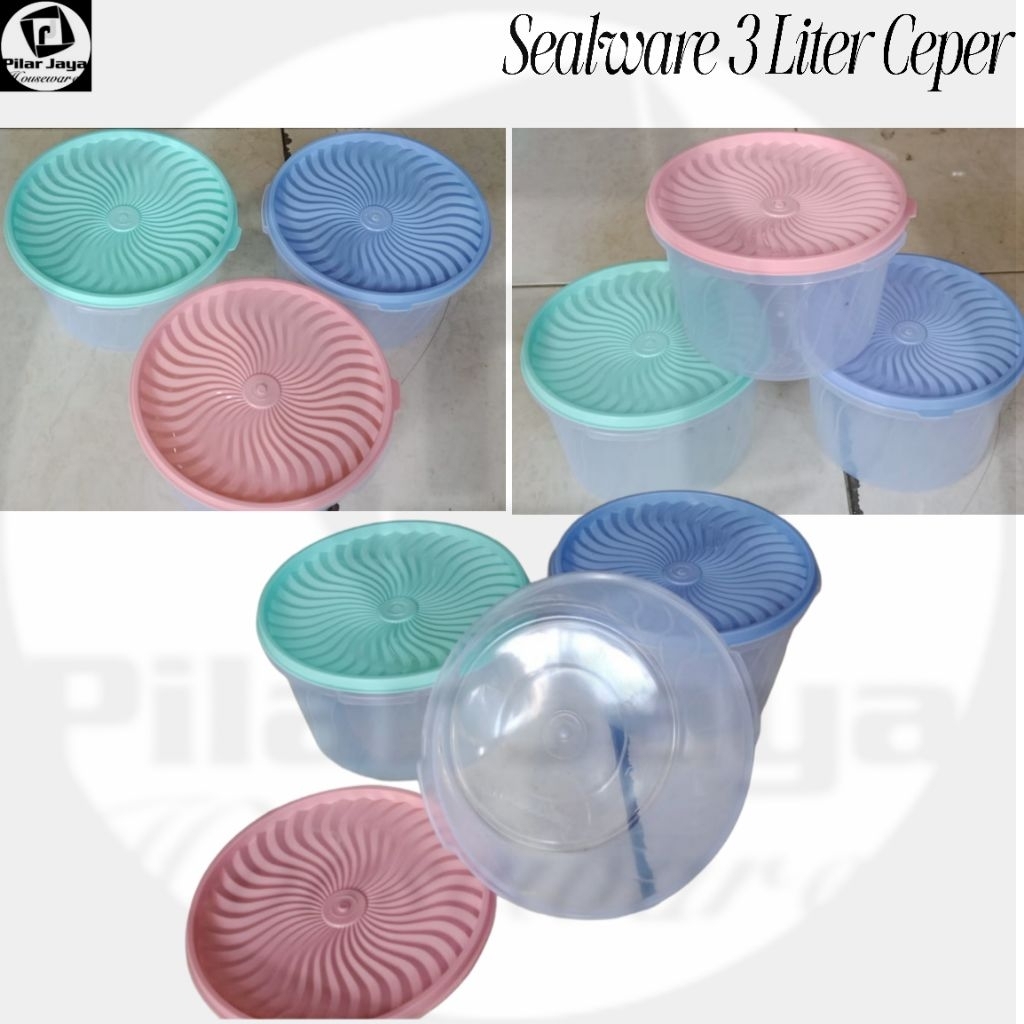Toples Kerupuk 3 Liter/Sealware 3 Liter