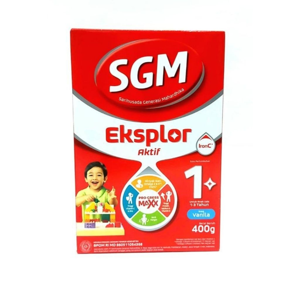 Susu SGM Eksplor 1+ Vanilla 400 Gram