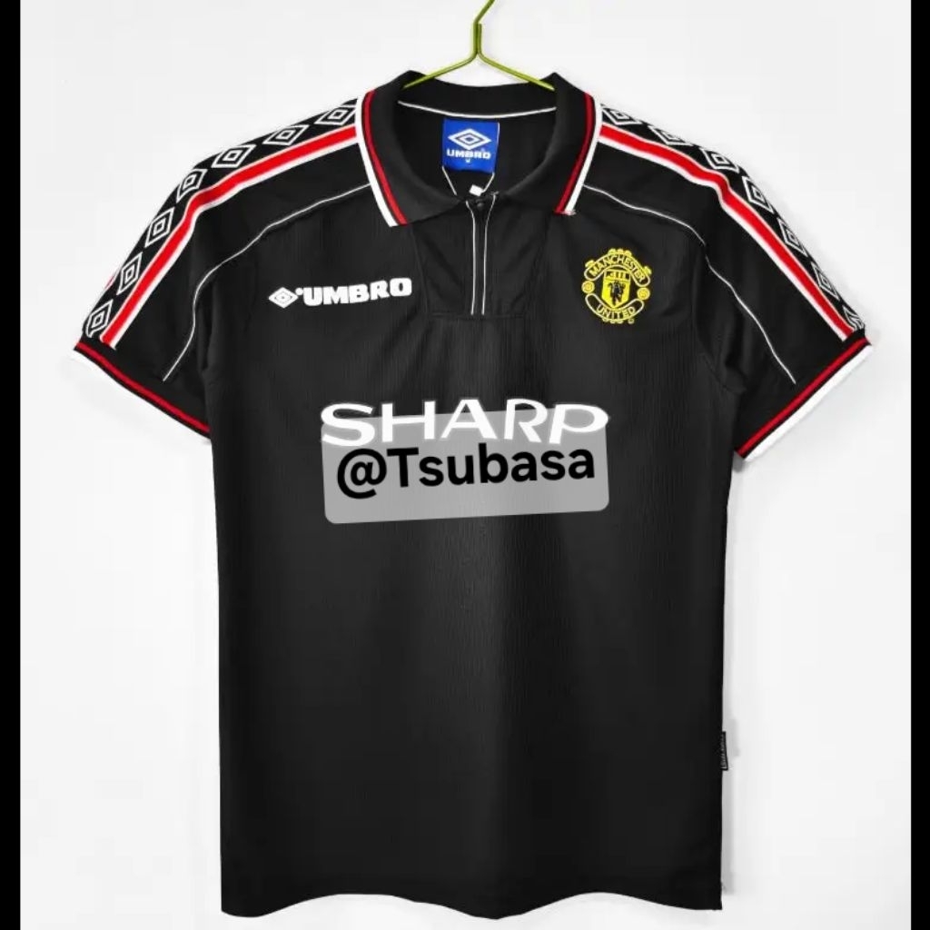 (Retro) Jersey Vintage MU trebel winner Away 1999 Grade Ori