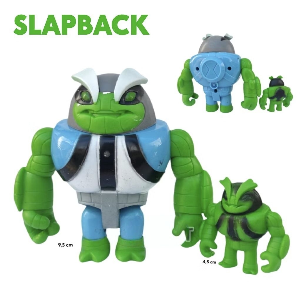 figure slapback figure omnitrix omniverse omni glitch alien figure Ben 10 slapback figure ben ten sl
