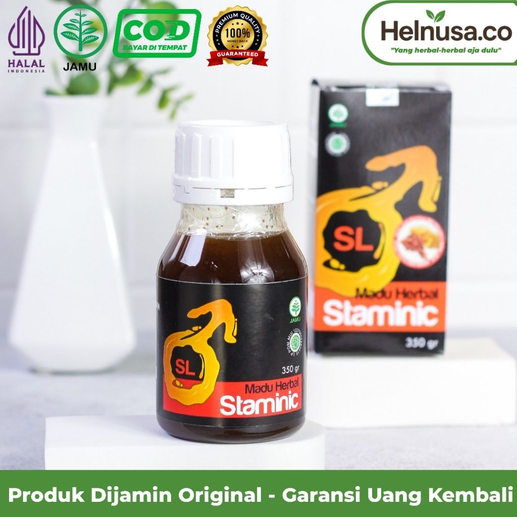 Madu Herbal Staminic  - Menyuburkan Sperma, Menjaga Vitalitas Pria, Meningkatkan Energi dan Daya Tah
