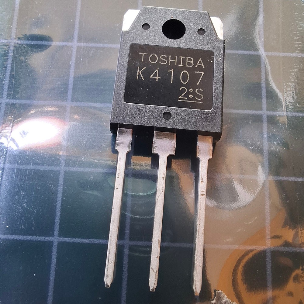 Original MOSFET TOSHIBA K4107  2SK4107 4107 500V 15A N-Channel