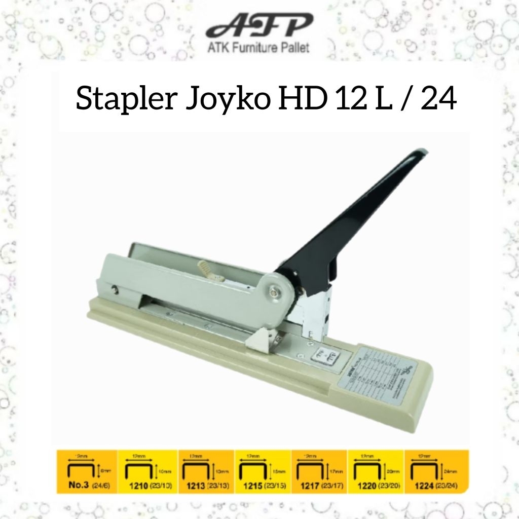 Stapler Joyko HD-12L/24 Jilid Tebal Heavy Duty