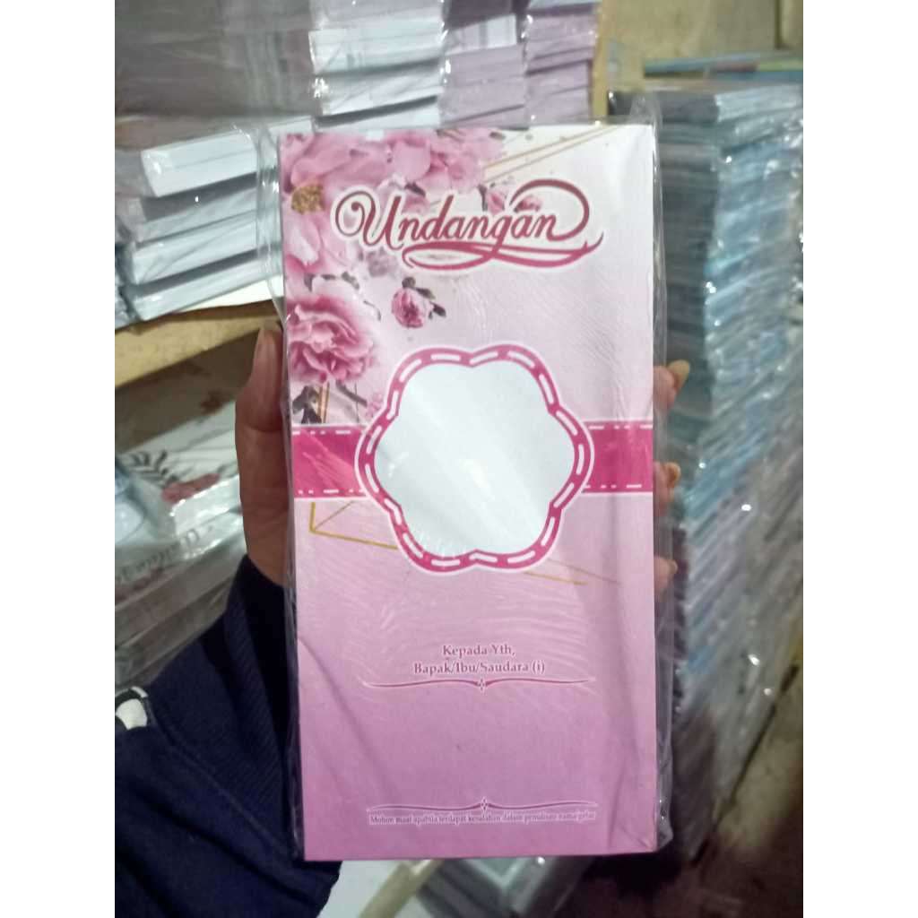 undangan kosong / blanko undangan