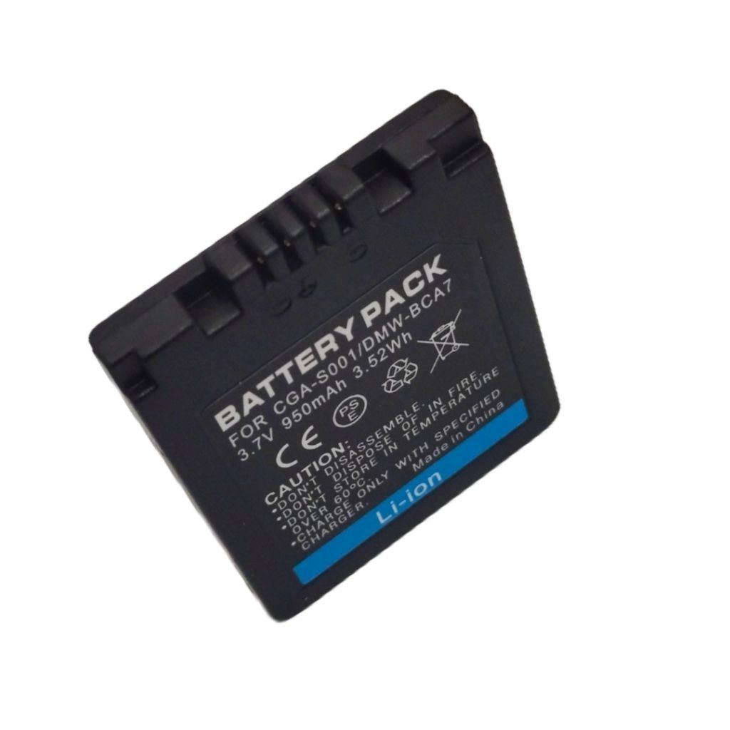 Battery Kamera For Panasonic CGA-S001 DMW-BCA7 FX1 FX5 Batere S001e Fx 1 5 Lumix Dmc F1