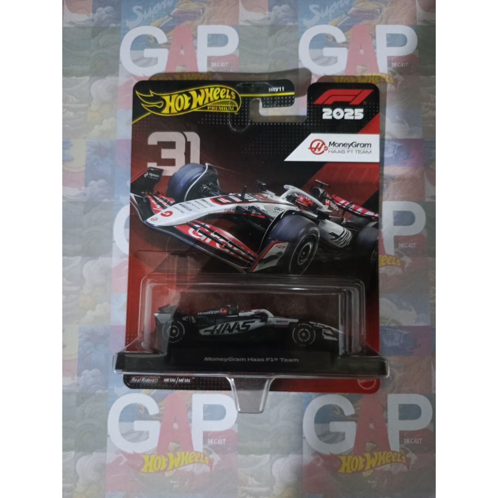 Hot Wheels Premium Moneygram Haas F1 Team