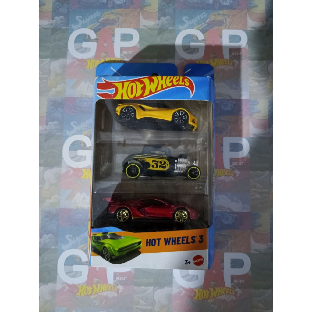 Hot Wheels 3 Pack