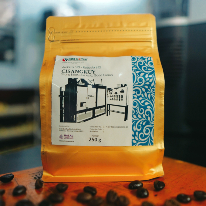 kopi cisangkuy 100gr kopi mix arabika dan robusta by siki coffee
