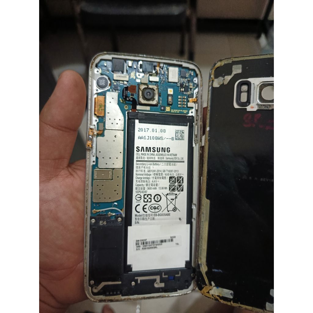 samsung s7 edge 4/32 mati unit segel