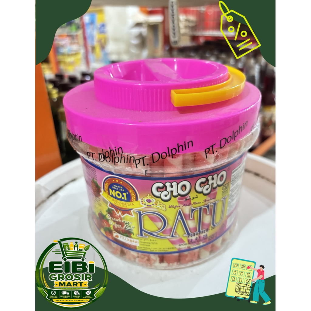 CHOCO WAFER ROLL TOPLES