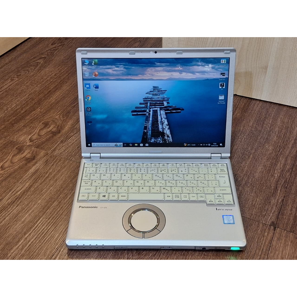 Laptop Panasonic CF-SZ6 Intel Ci5 Gen 7th Ram 8Gb SSD 256Gb Layar 12in FHD