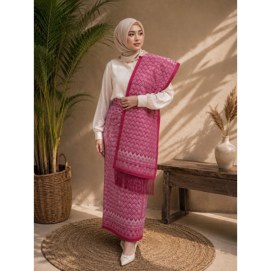 KAIN SONGKET KHAS ACEH DAN SELENDANG