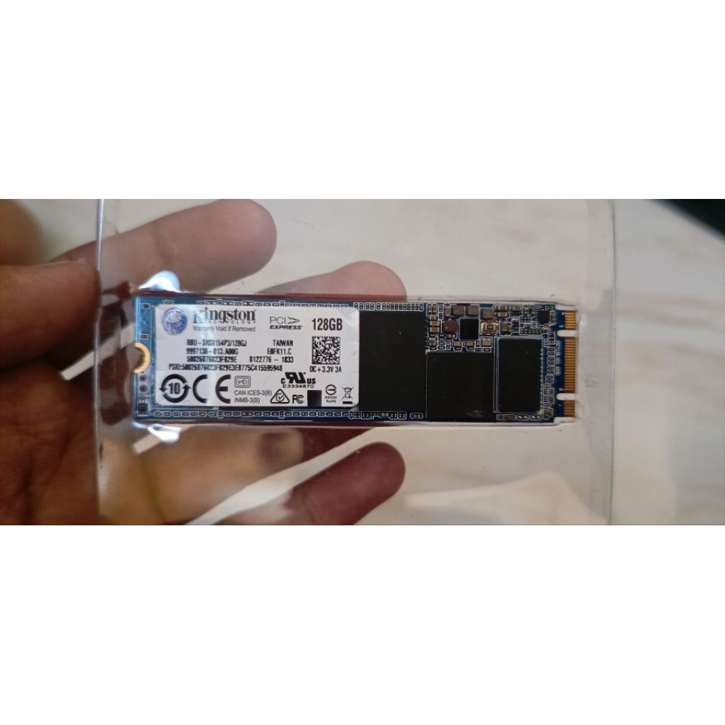 SSD M.2.NVME kingston 128 GB