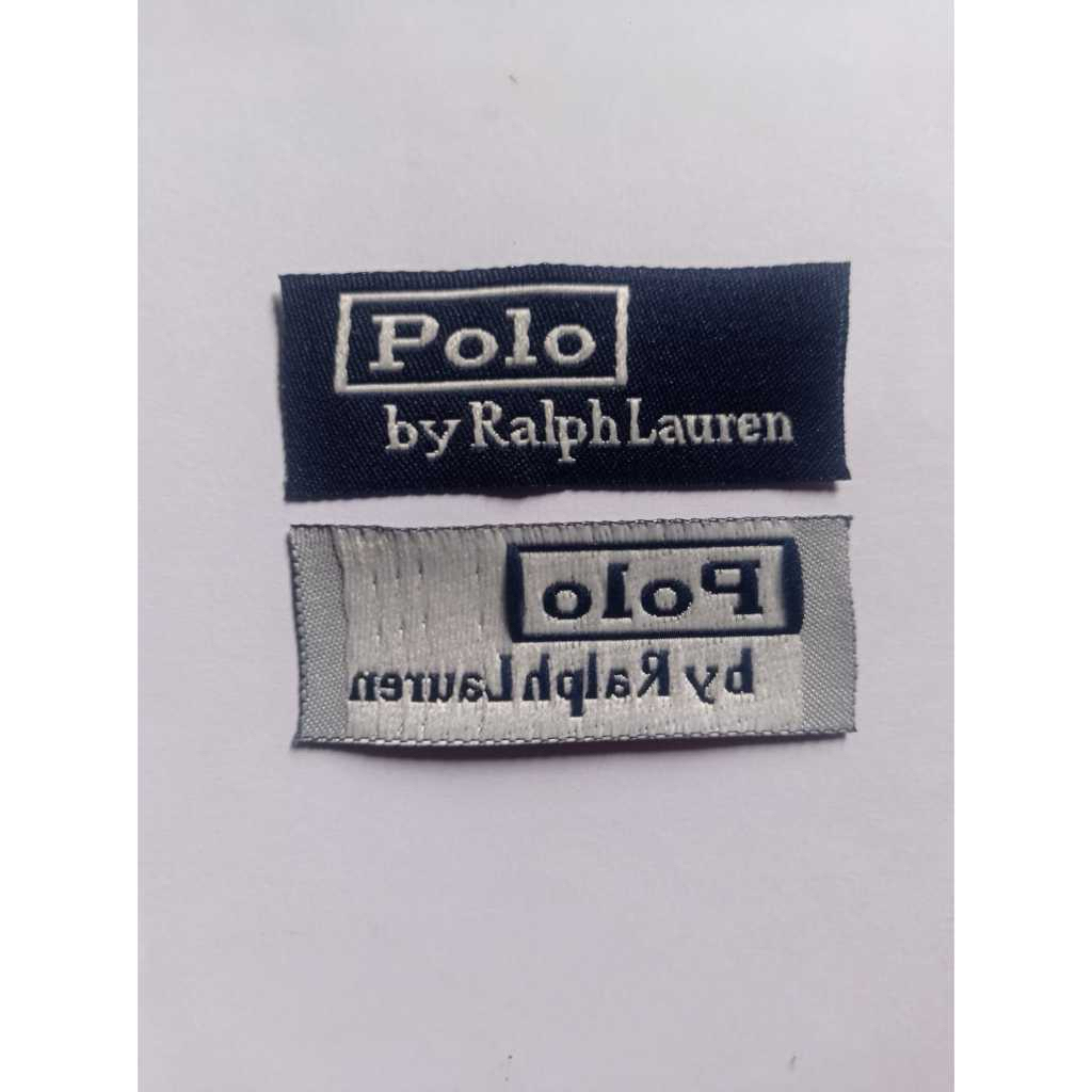 TAG LABEL POLO LABEL WOVEN & HANGTAG