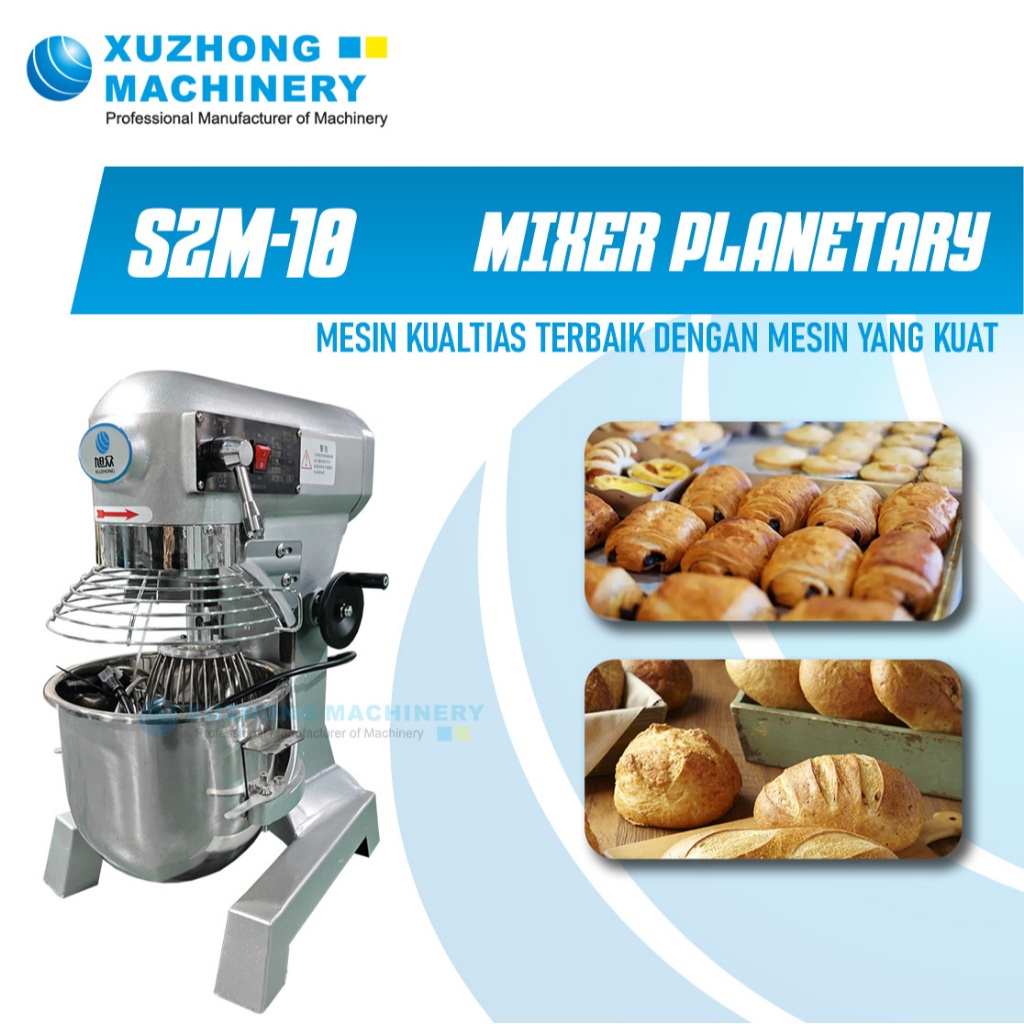 Mixer Planetary, Dough Mixer, Planetary MIxer, Mesin Pengaduk Adonan Roti, Mixer Roti SZM-10K