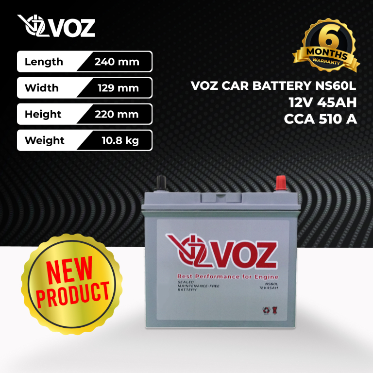 VOZ AKI MF NS60L - Car Battery