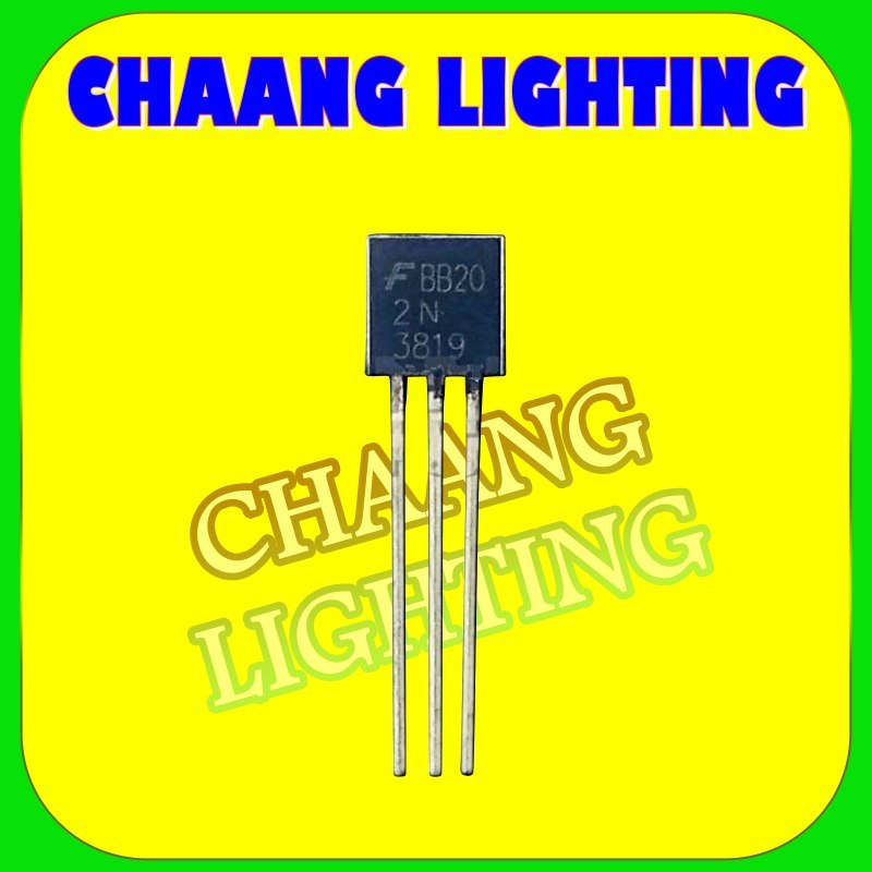 2N3819 TRANSISTOR 2N3819 2N 3819 N-CHANNEL JFET 25V 10mA TO-92