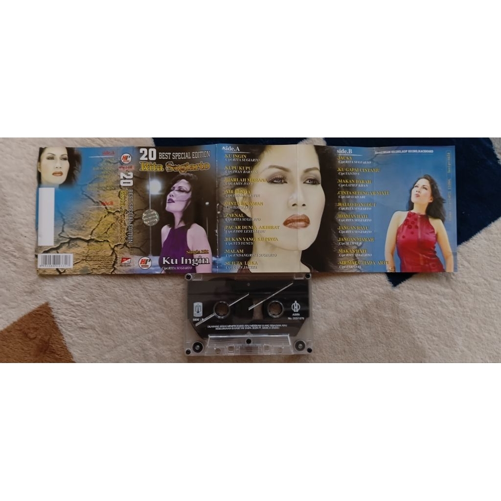 kaset pita Rita Sugiarto,the Best