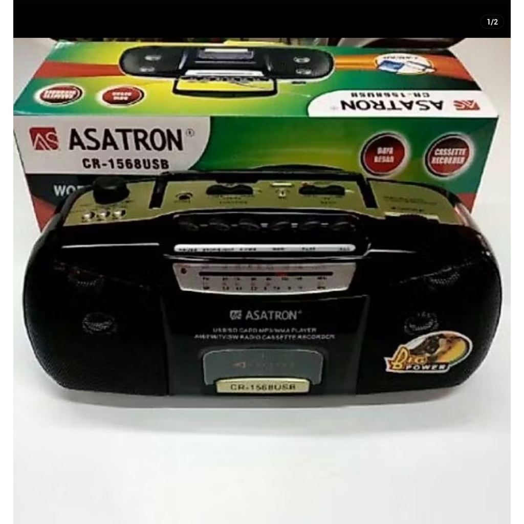 ASATRON CR 1568 RADIO KASET USB