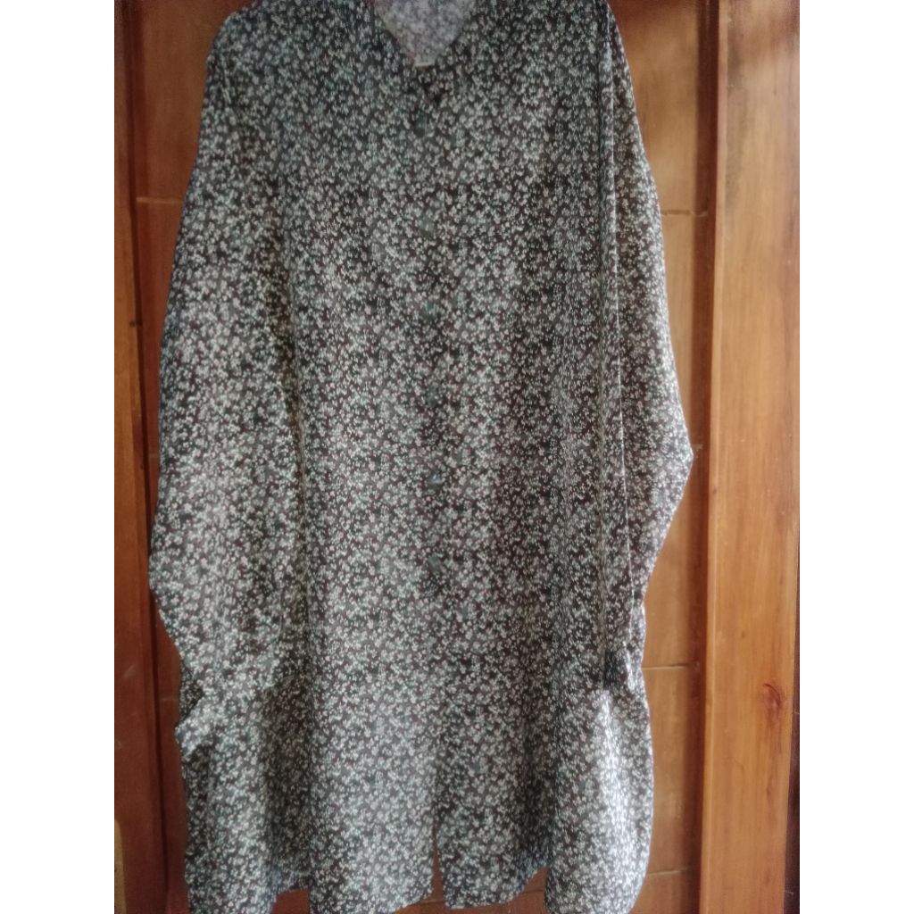 PL Tunik Jumbo Motif Bunga