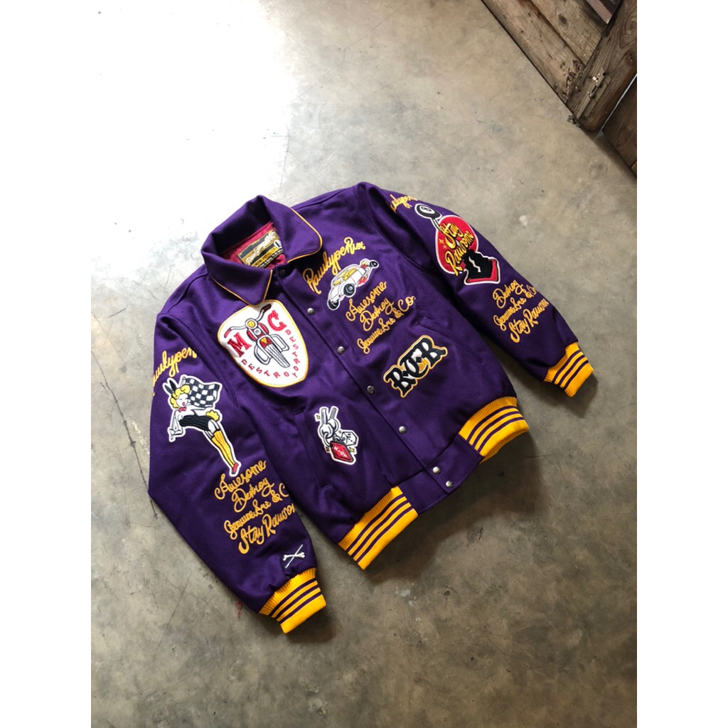 JACKET - VARSITY - RAWTYPE RIOT