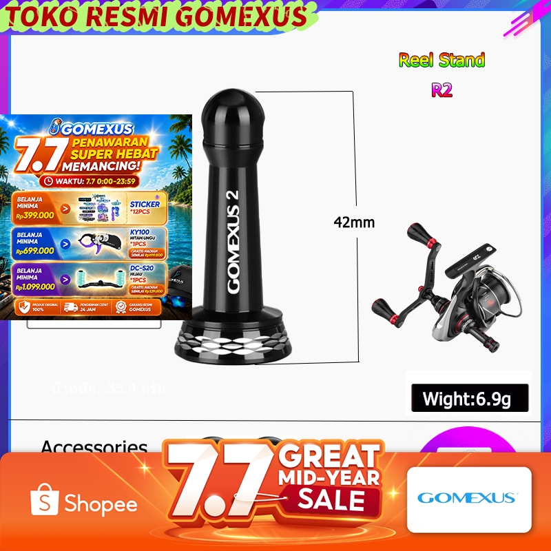 Gomexus 42mm Reel Stand for BG Finesse LT Daiwa peen battle conflict Spinning Reel Parts R2