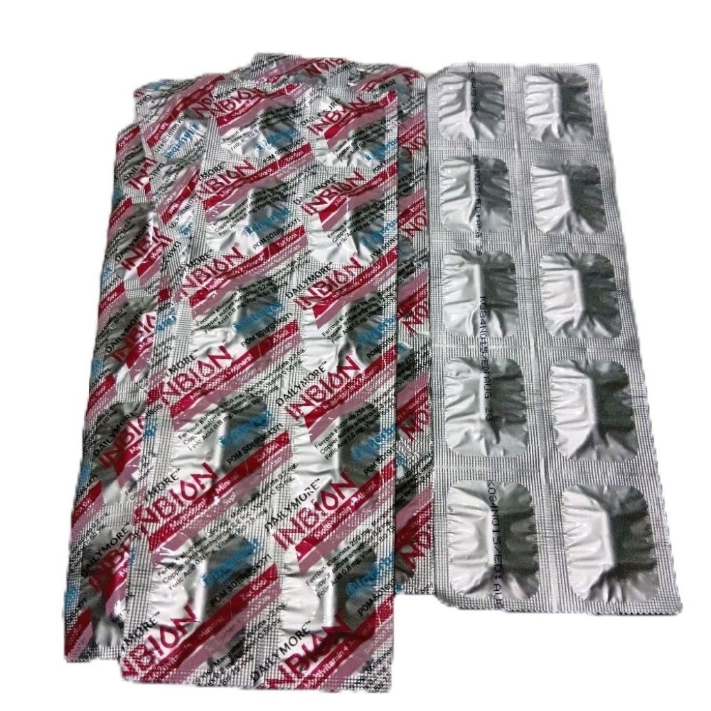 Inbion Kapsul - Multivitamin tambah darah INBION