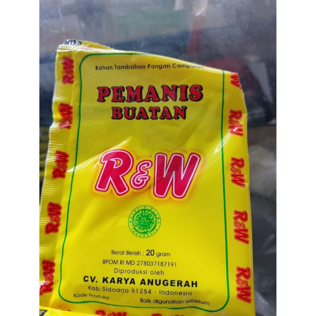 sari manis / pemanis buatan