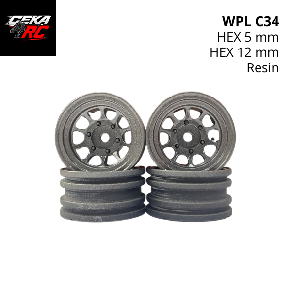 WPL C34 Hex 5mm & Hex 12mm
