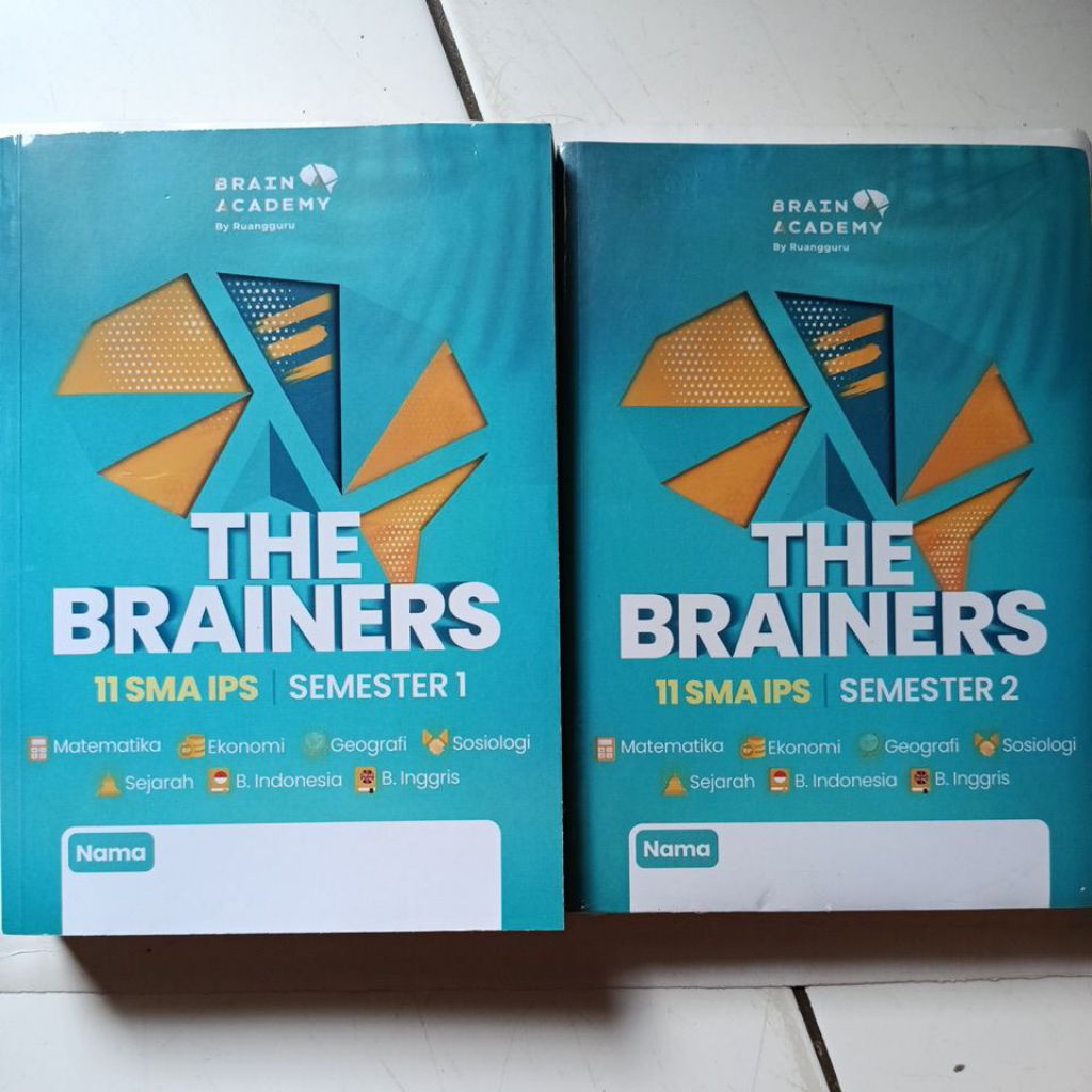 Buku The Brainers 11 SMA IPS (preloved)
