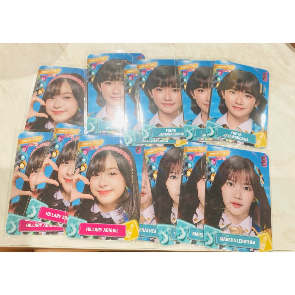 PC PHOTOCARD FREYA MARSHA LILY JKT48 THEATER SEMENTARA