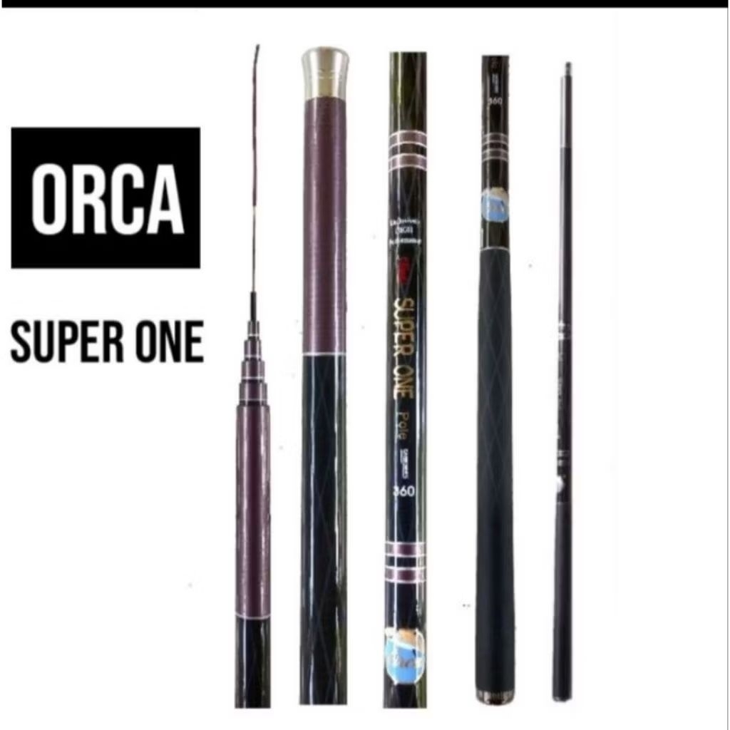 Joran Tegek Orca Super One 360,450,540 FREE PACKING PIPA PVC