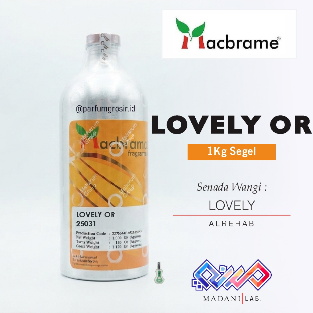 LOVELY OR | Senada Parfum al Rehab Lovely dari Macbrame |
