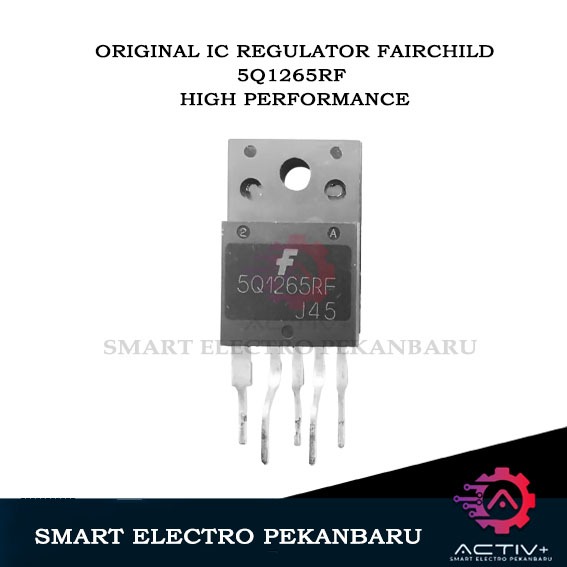 ORIGINAL FAIRCHILD 5Q1265RF IC REGULATOR 5PIN STR5Q1265RF SMPS POWER SWITCH KA5Q1265RT KA5Q1565RF ST