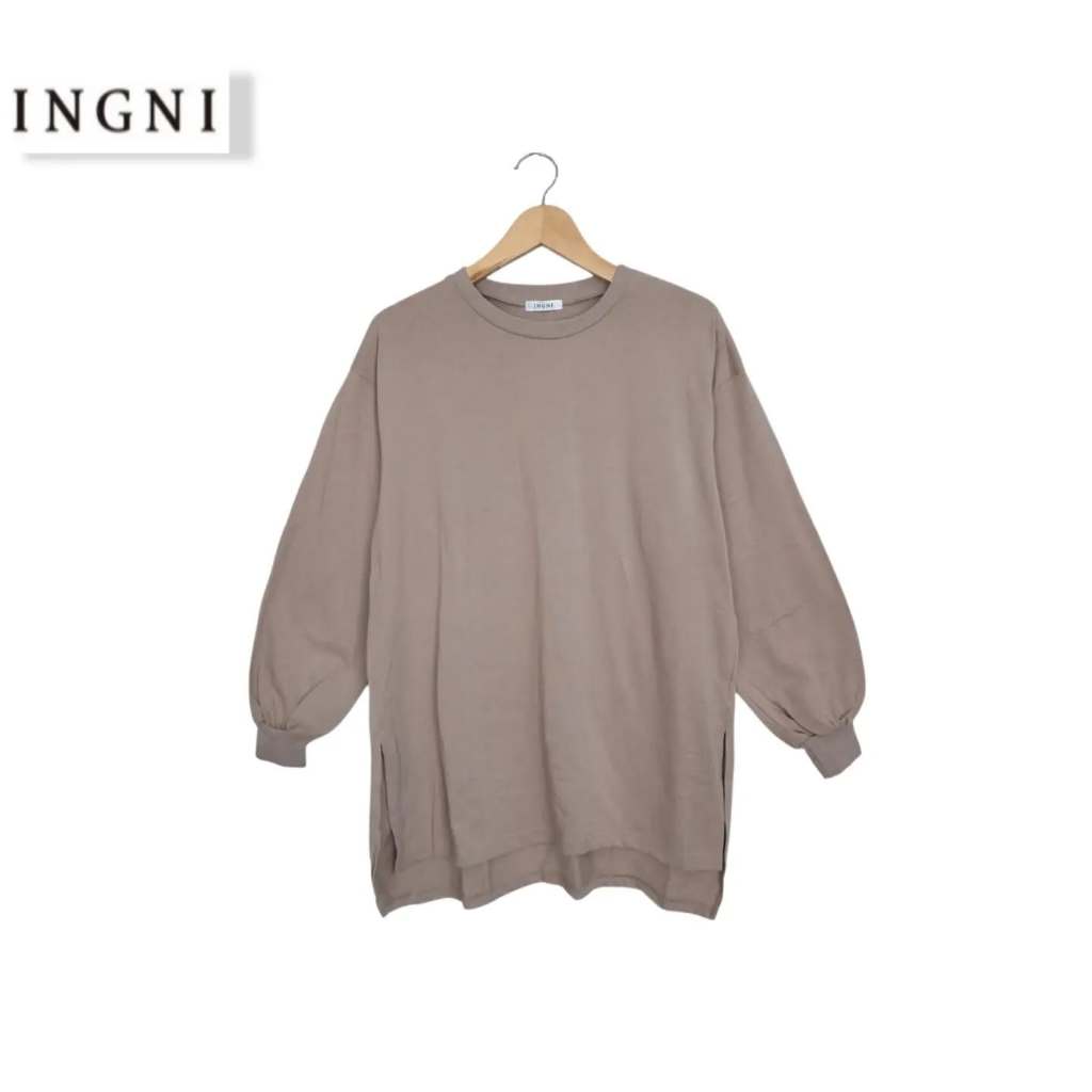 Sweater Katun Semi Long Ingni Coksu (KODE : B165- 14)