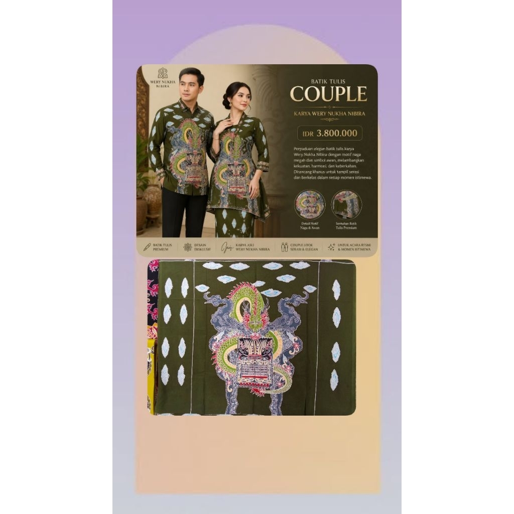 bakal batik tulis - ornamen Nias
