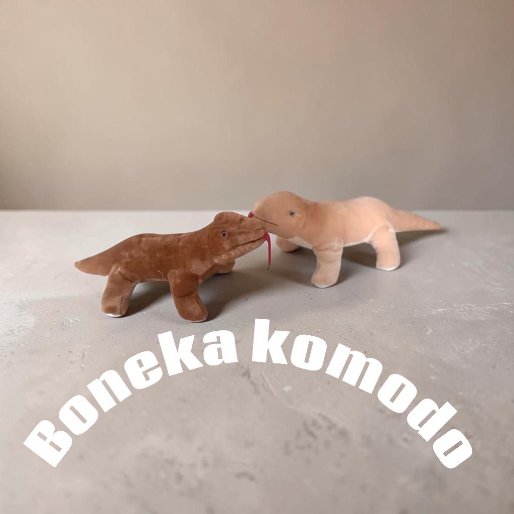 Boneka Komodo Ukuran (50)Cm Sni