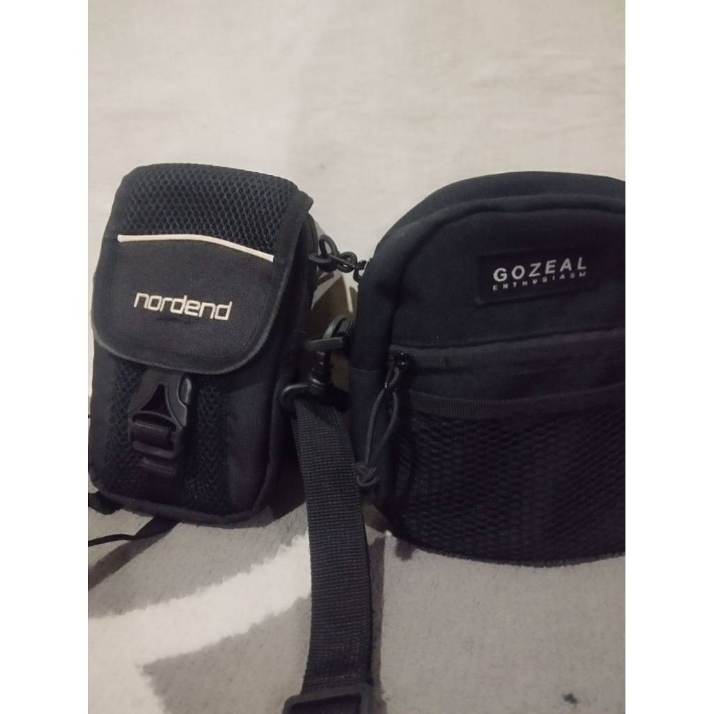 tas selempang_borongan_kondisi_99 %_merk gozeal dan norderd