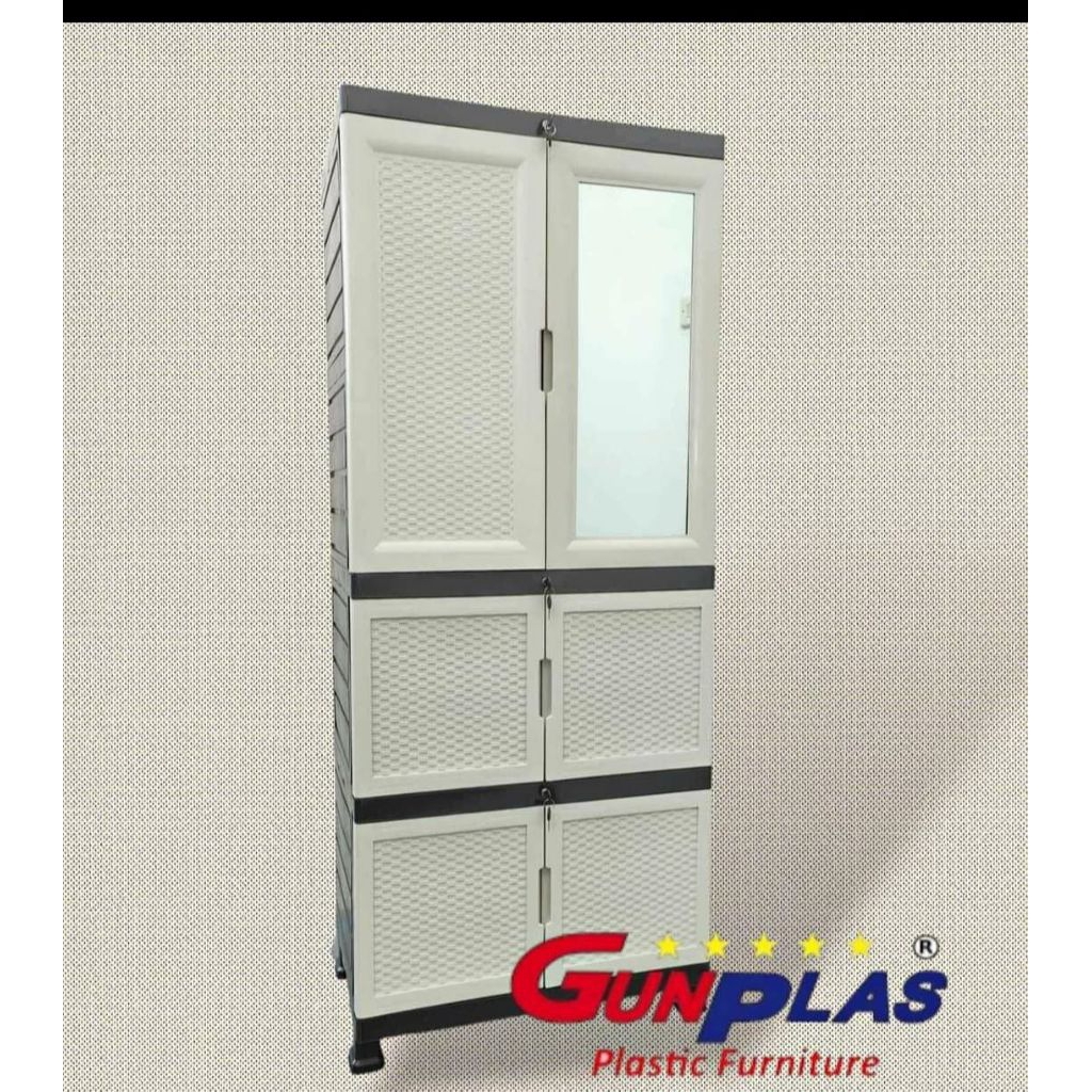 LEMARI GUNPLAS 4 SUSUN