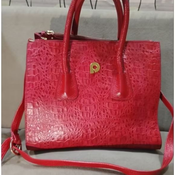 TAS SELEMPANG PAPILLON SEKEN WARNA MERAH MULUS BANGET