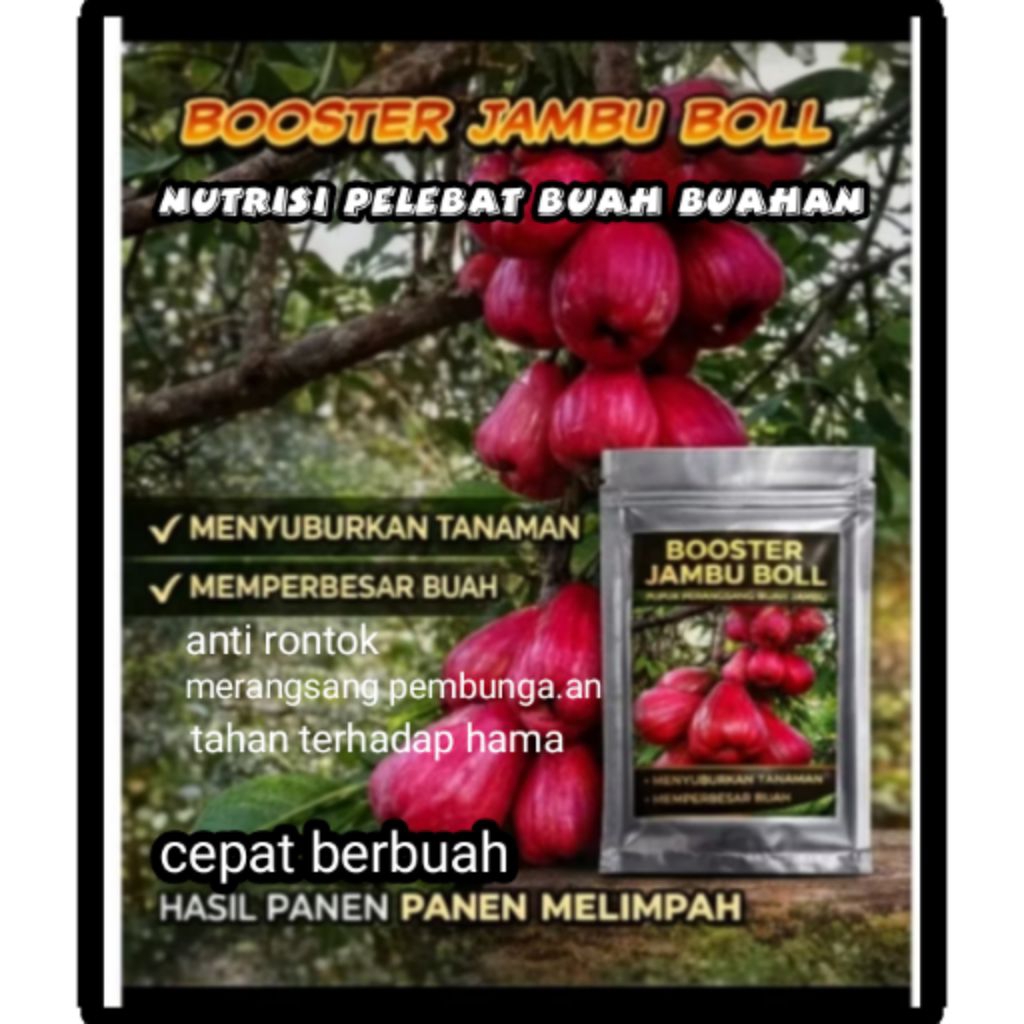 booster pelebat buah jambu