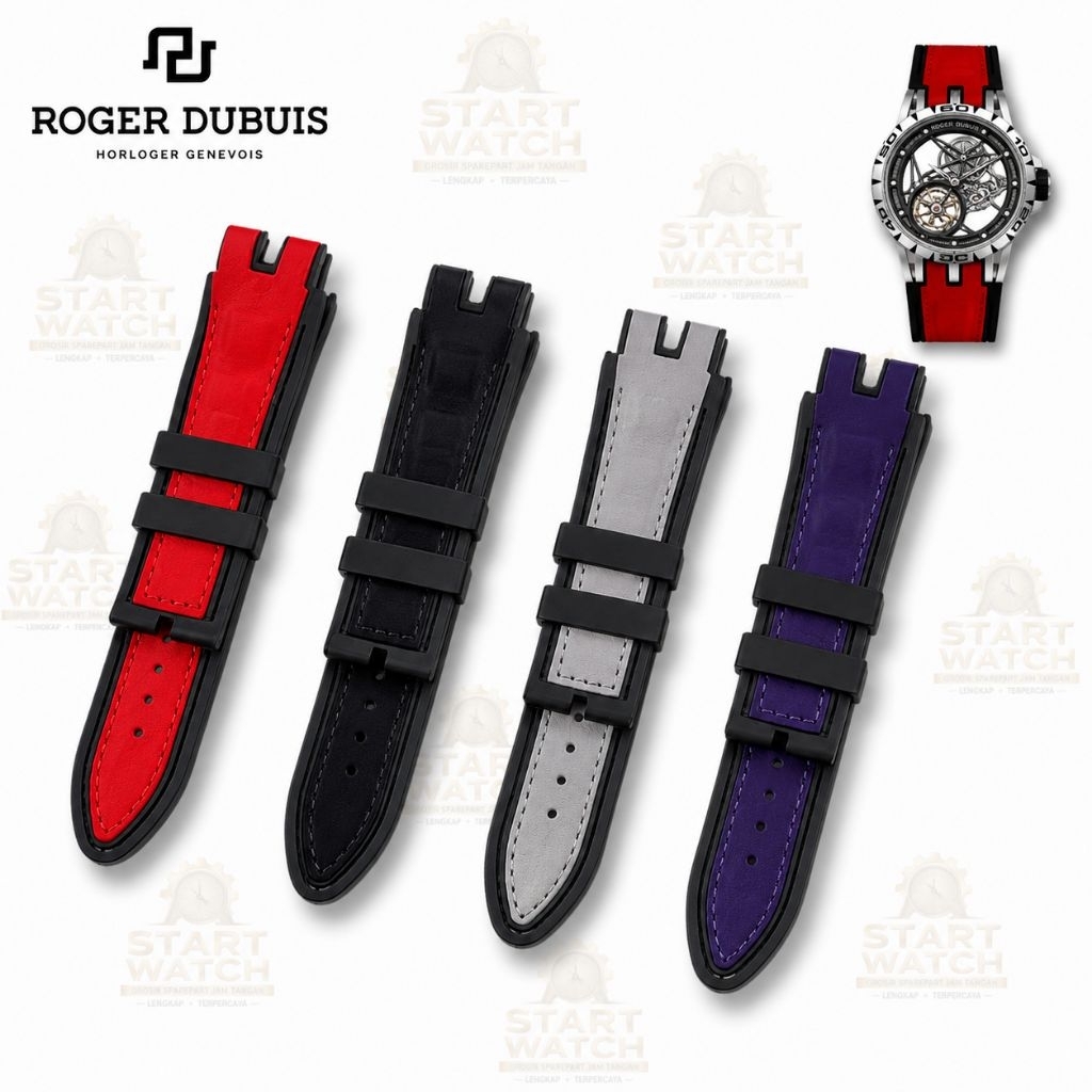 Tali Strap Roger Dubuis Excalibuer Spider Tali Jam Tangan ROGER DUBUIS