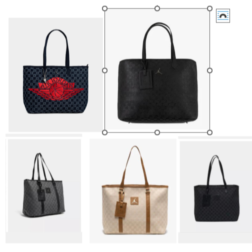 Jordan Monogram Tote Bag
