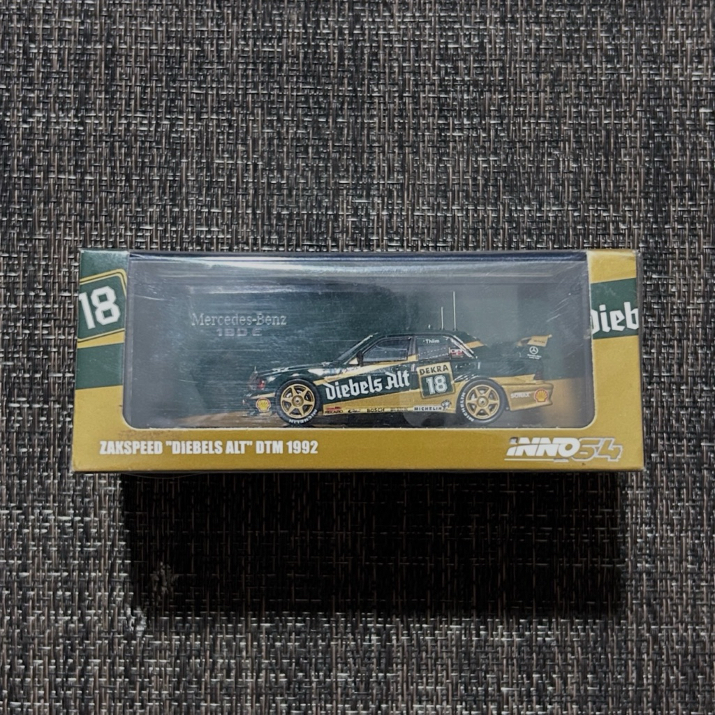 Inno64 Mercedes-Benz AMG 190E 2.5-16 EVOII #18 ZAKSPEED “DIEBELS ALT” DTM 1992